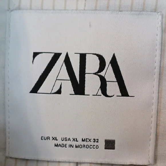 Zara Women's Khaki Utility Jacket Size XL - Picture 3 of 9